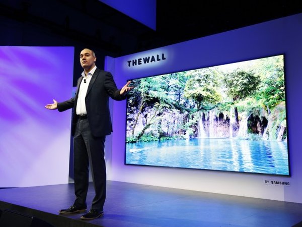 CES-2018: модульный телевизор от Samsung может изменять диагональ, форму и разрешение экрана