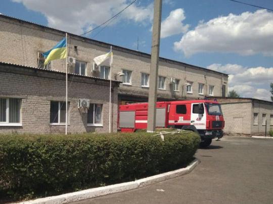 Ложный вызов: на Донетчине обокрали пожарную часть