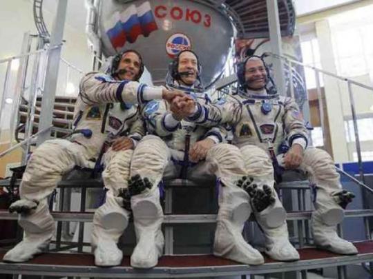 На МКС прибыл новый экипаж - два астронавта НАСА и российский космонавт