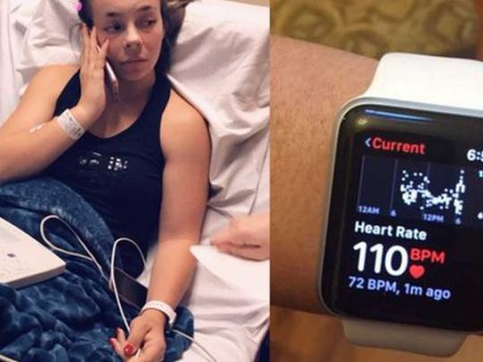 Умные часы от Apple спасли жизнь 18-летней американке