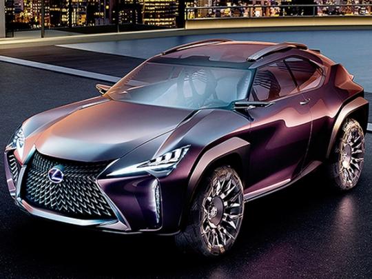 В новом кроссовере Lexus вместо боковых зеркал установлены мониторы (фото)