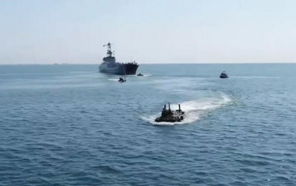 В Одессе состоялся военно-морской парад