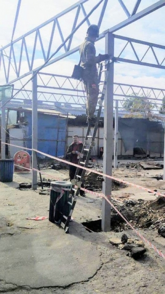 Будут новые магазины: на ильичёвском рынке наступила перестройка 