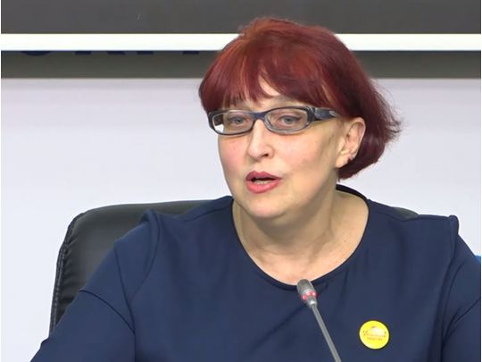 У «відповіді» за Полякова: нардепку Третьякову, що оскандалилася, відсторонили від п'яти засідань Ради