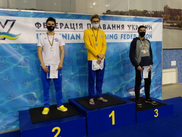 Одесские динамовцы доплыли до четырёх медалей в Днепре 