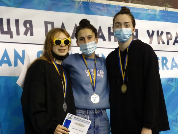Одесские динамовцы доплыли до четырёх медалей в Днепре 