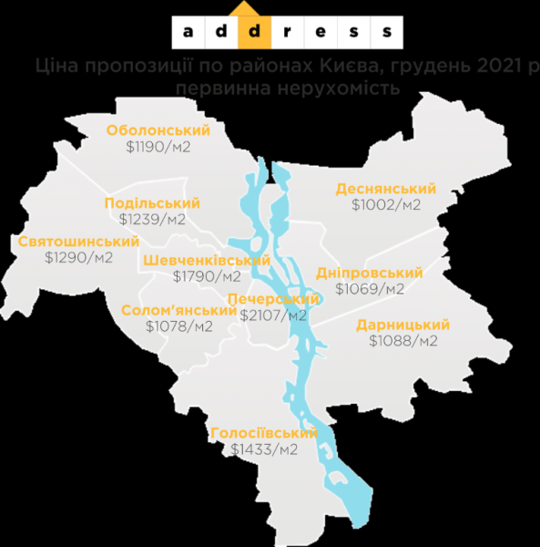 
Новые квартиры в Киеве прибавили в цене: какая недвижимость подорожала больше всего
