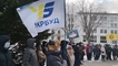 
"Укрбудовцы" митингуют у Киевгорстроя: сомневаются, что их жилье достроят – видео, фото

