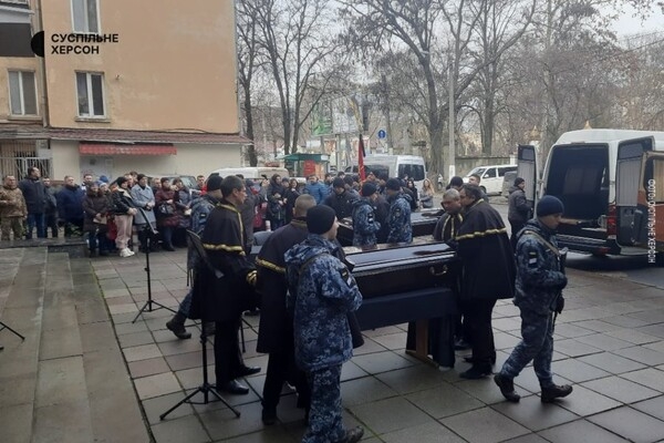 В Одессе попрощались с журналистом и военным, погибшим на фронте