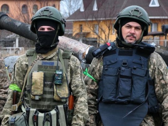 Батько з сином зупинили російську колону з 14 танків і БМП під час битви за Київ: це був їхній перший бій