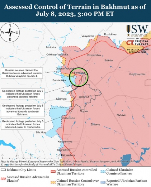 ЗСУ просуваються на Мелітопольському напрямку і знищують склади росіян, — ISW