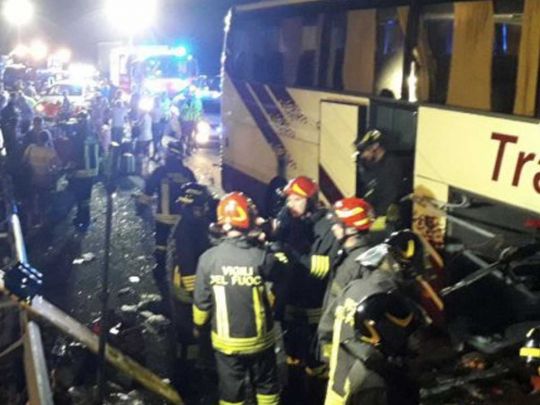 ДТП з українцями в Італії: є постраждалі