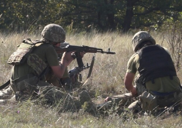 Карта боевых действий в Украине 18 сентября