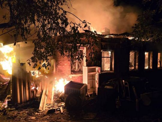 Ворог усю ніч атакував Харків дронами, є поранені (фото, відео)