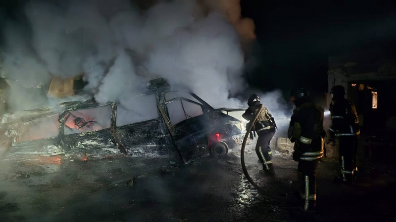 Ворог усю ніч атакував Харків дронами, є поранені (фото, відео)