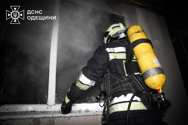 В Одессе горела квартира: погибли животные